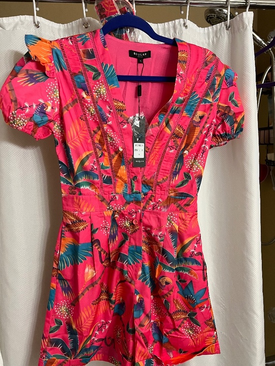 Beulah Dresses & Skirts - Ladies NWT Fushia Pink Romper by Beulah Size Small